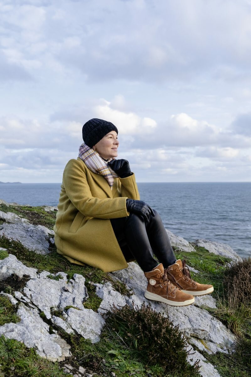 Auch im Winter ist Irland eine Reise wert: Der Cliff Walk in Howth bei Dublin