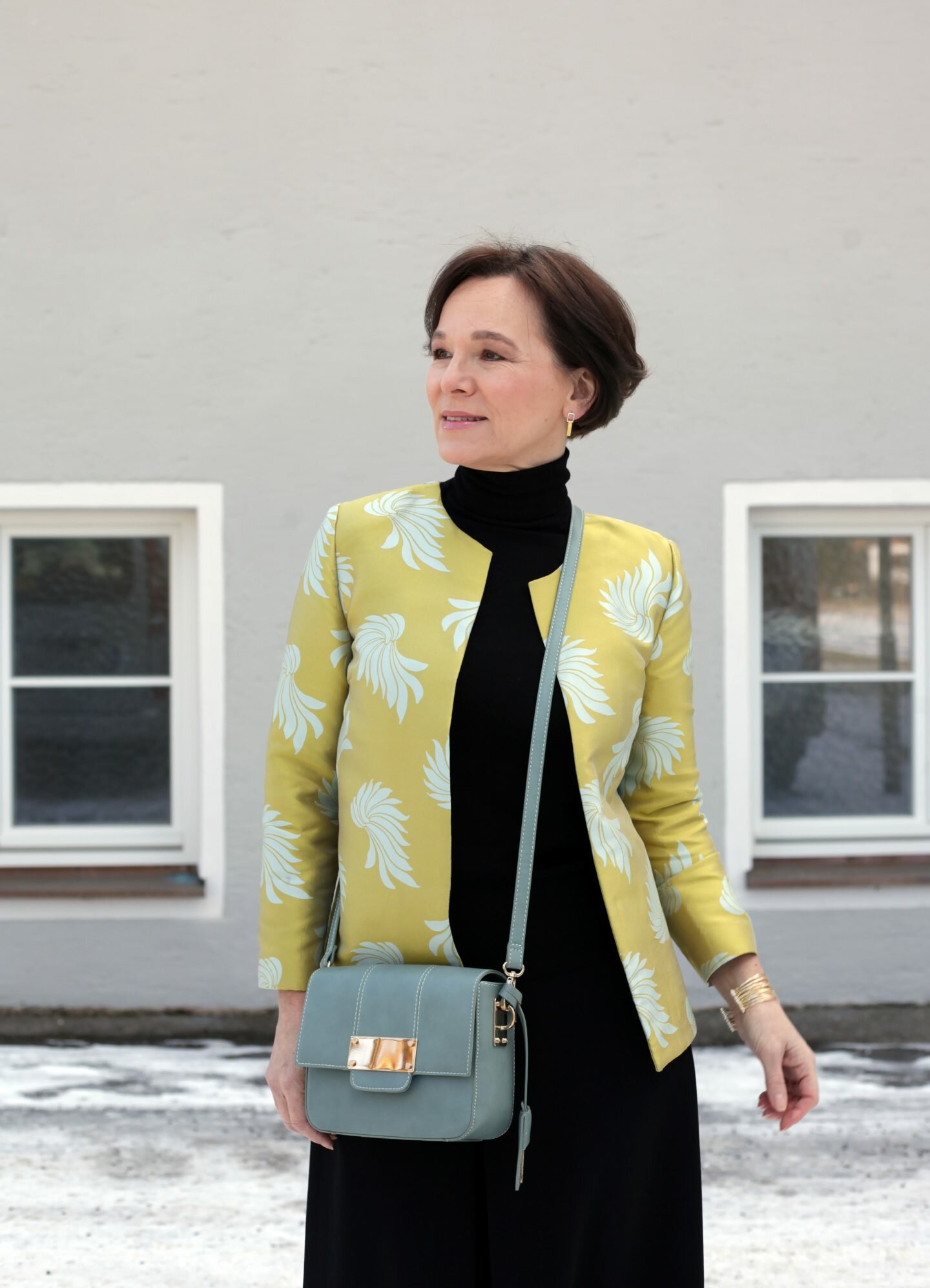 LadyofStyle Übergangslook Übergangsmode Transitional Look Winter Frühling 50plus Blogger