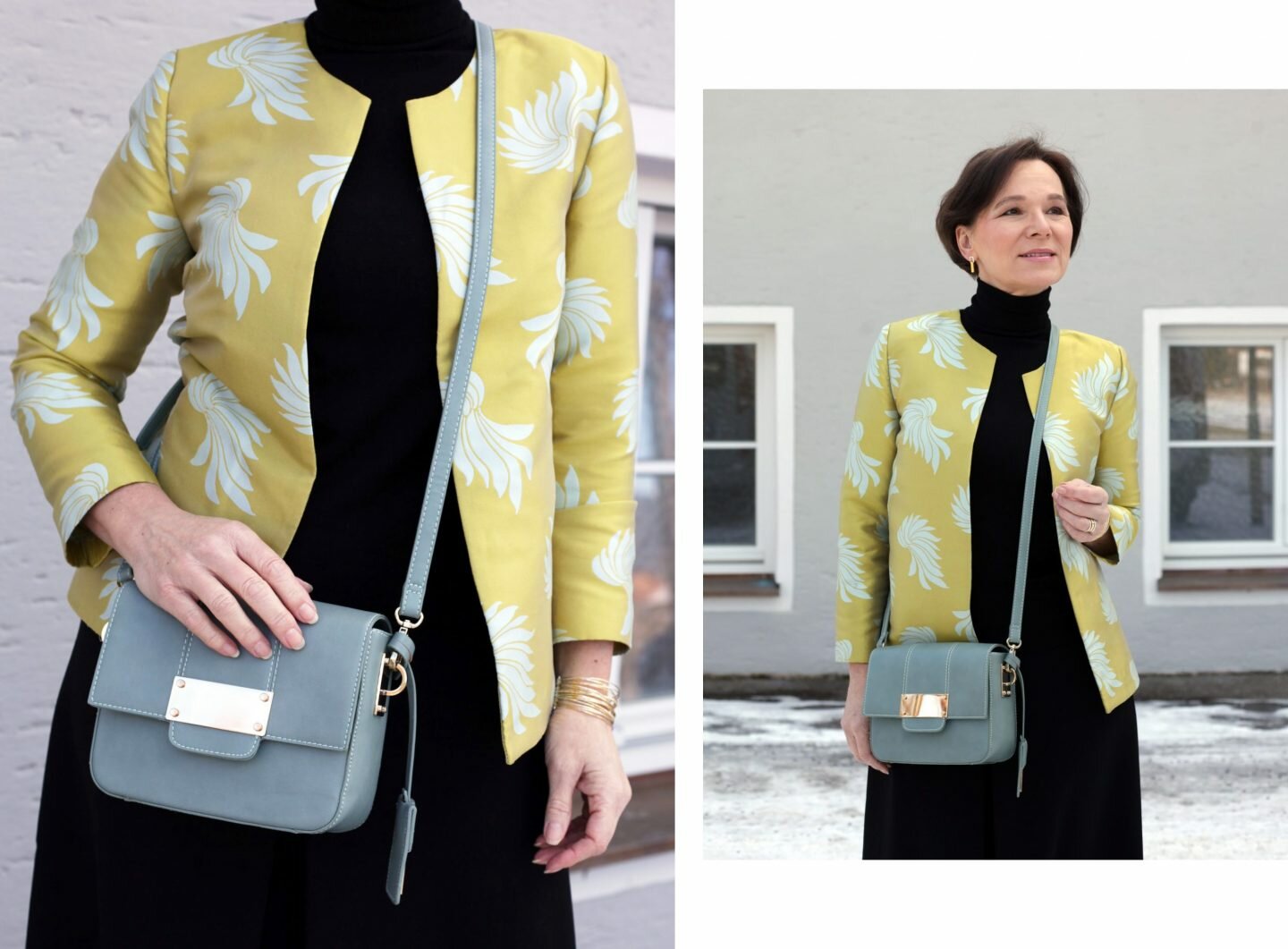 LadyofStyle Übergangslook Übergangsmode Transitional Look Winter Frühling 50plus Blogger
